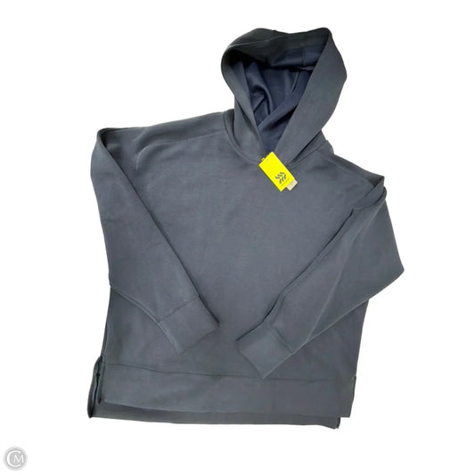 Athletic Top Long Sleeve Hoodie By All In Motion In Blue, Size: Xl
