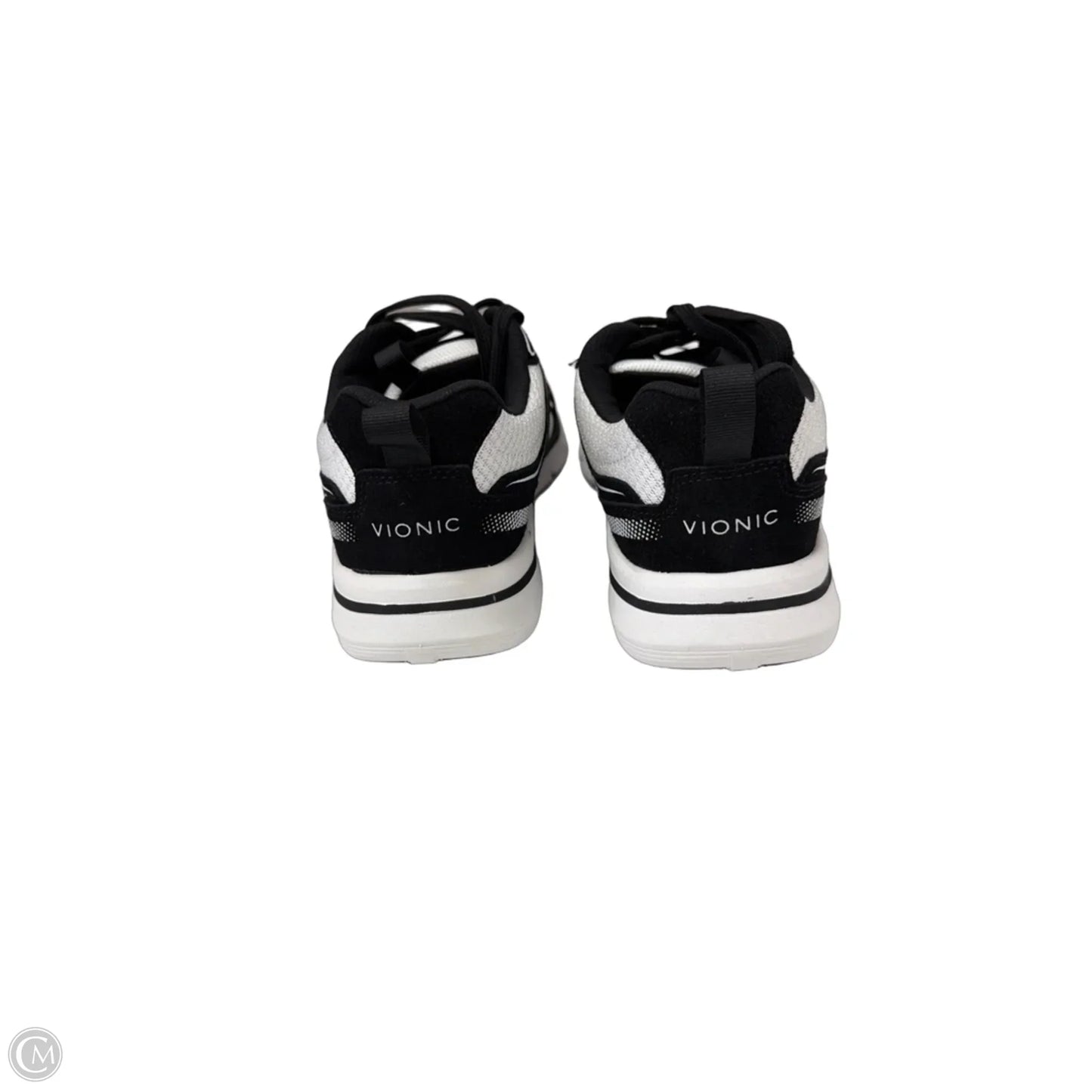 Shoes Athletic By Vionic In Black & White, Size: 10