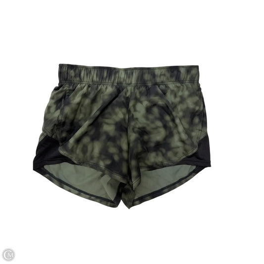 Athletic Shorts By Athletic Works In Black & Green, Size: M