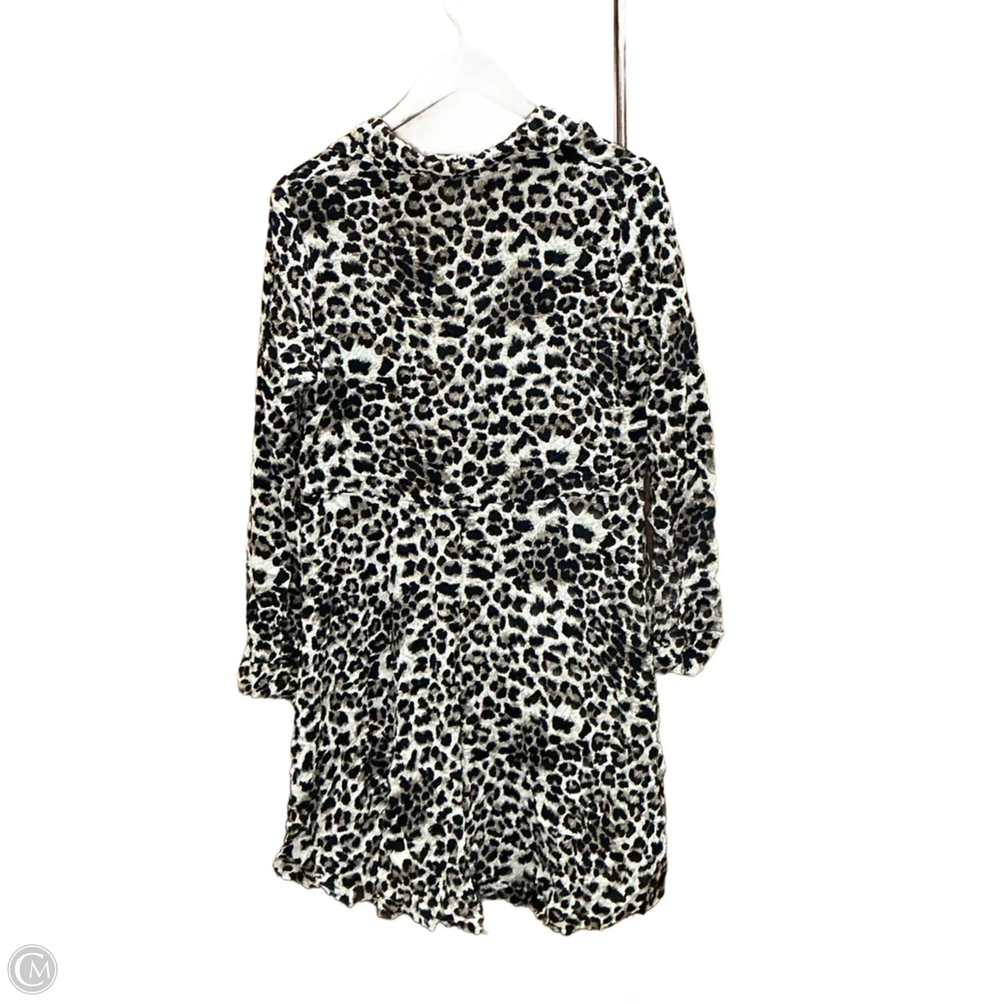 Tunic Long Sleeve By Comfy In Animal Print, Size: S