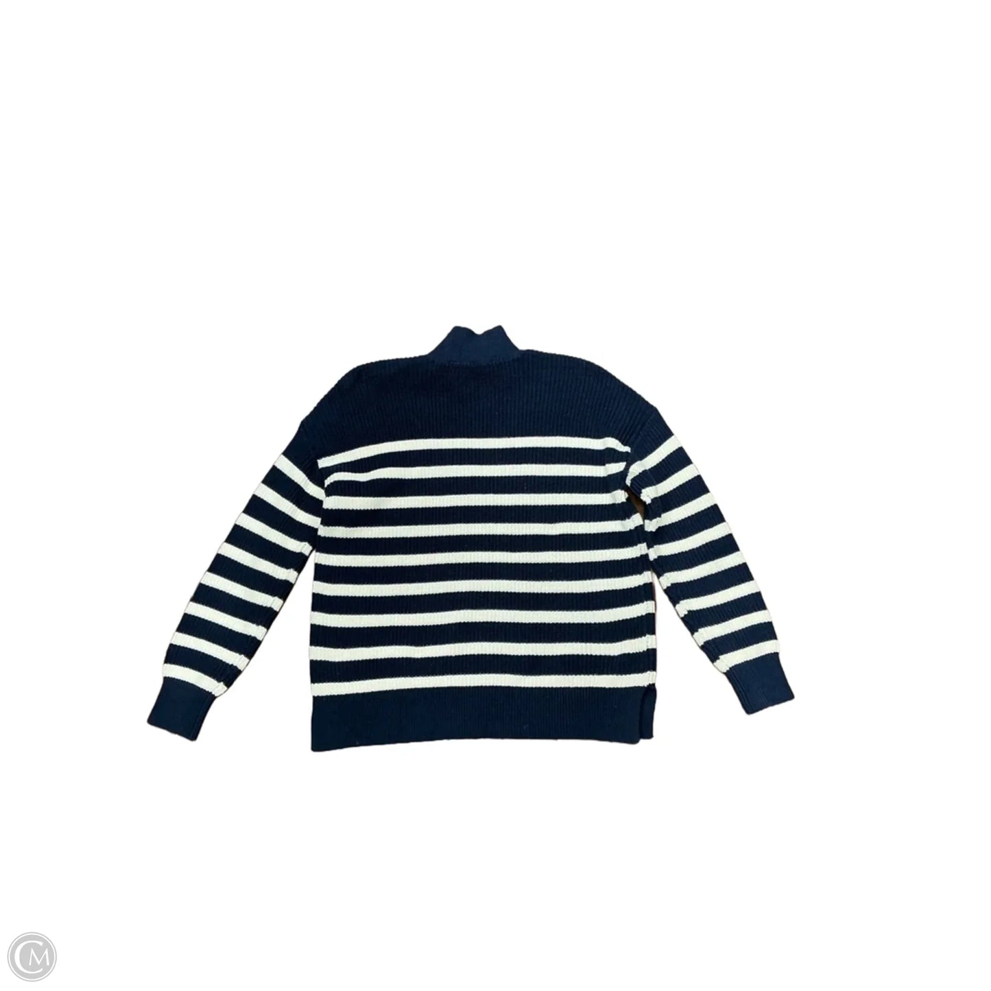 Sweater By Loft In Striped Pattern, Size: Xs