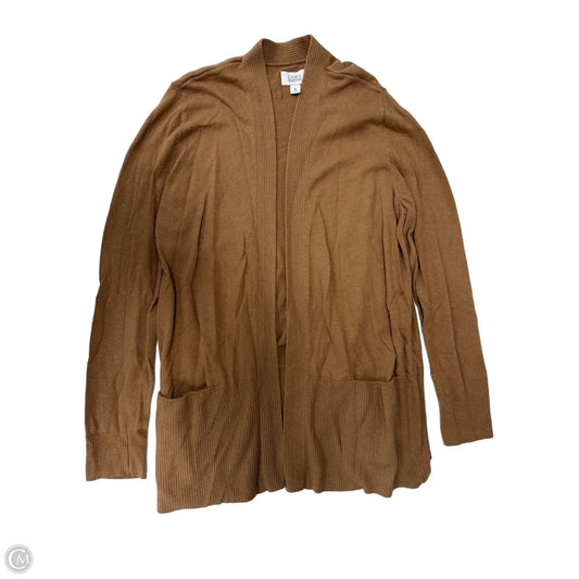 Cardigan By Croft And Barrow In Brown, Size: Xl