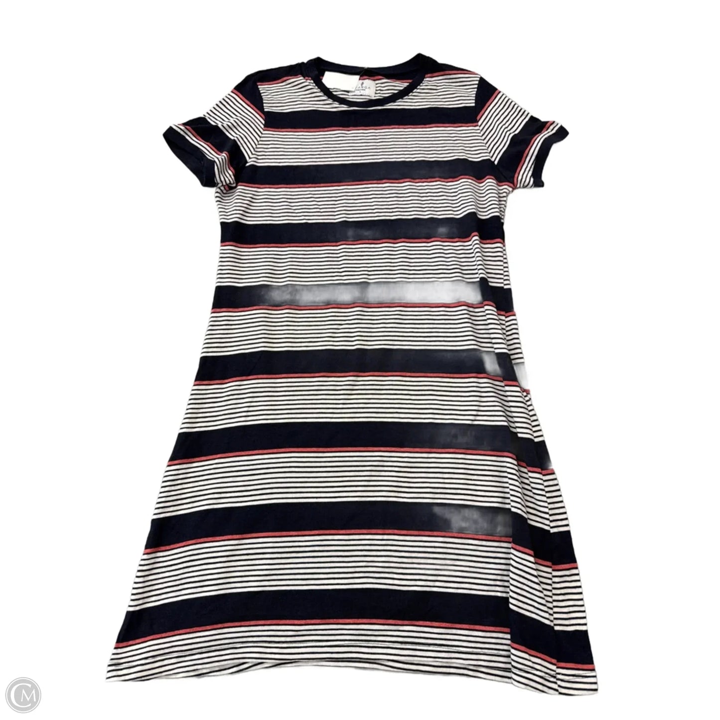Dress Casual Midi By atarga In Striped Pattern, Size: L