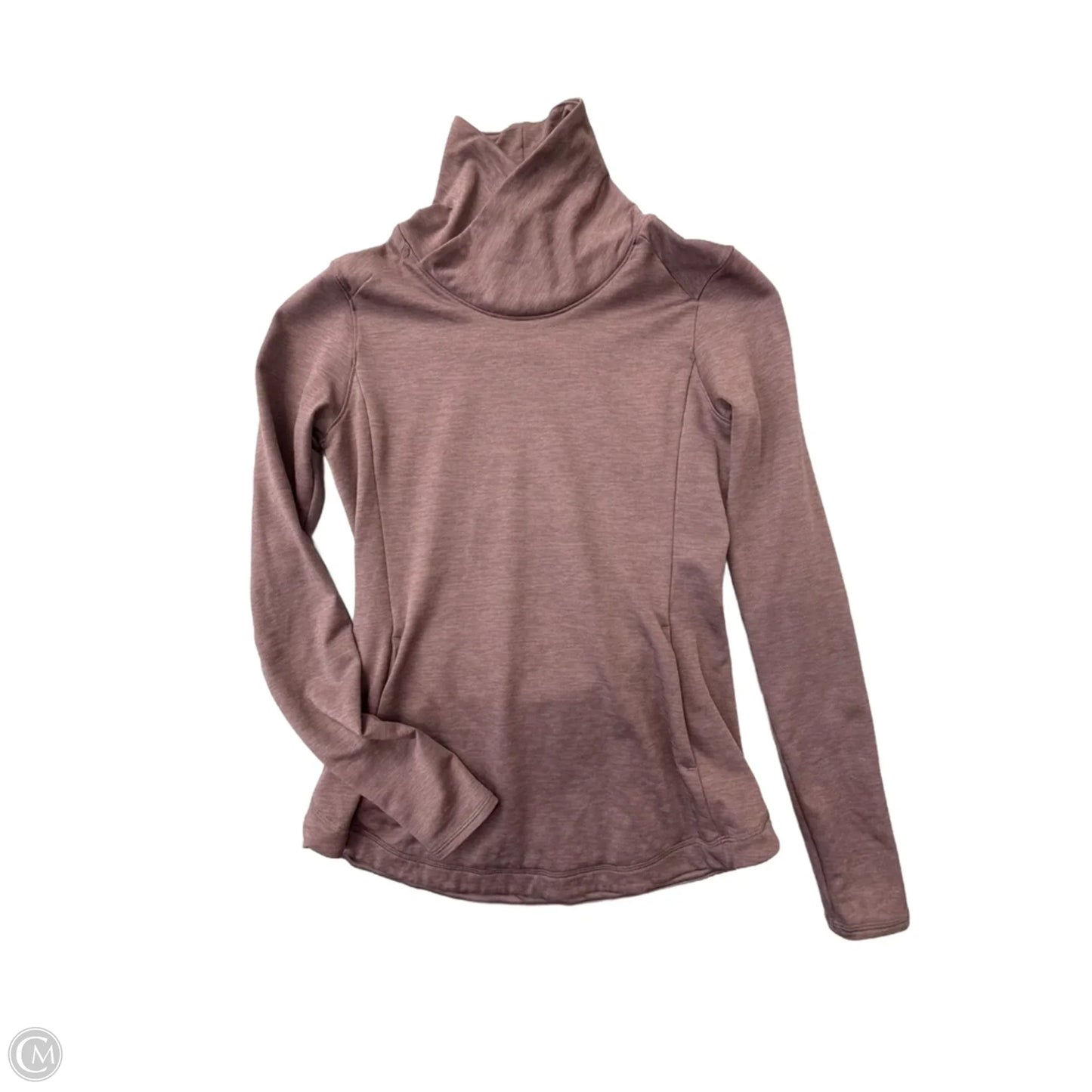 Athletic Top Long Sleeve Collar By Calia In Purple, Size: S