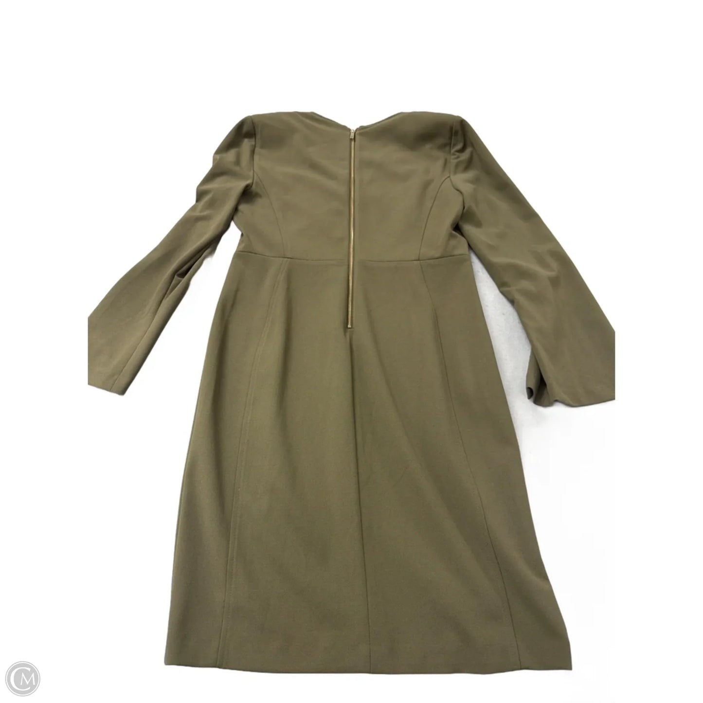 Dress Work By Tommy Hilfiger In Green, Size: M