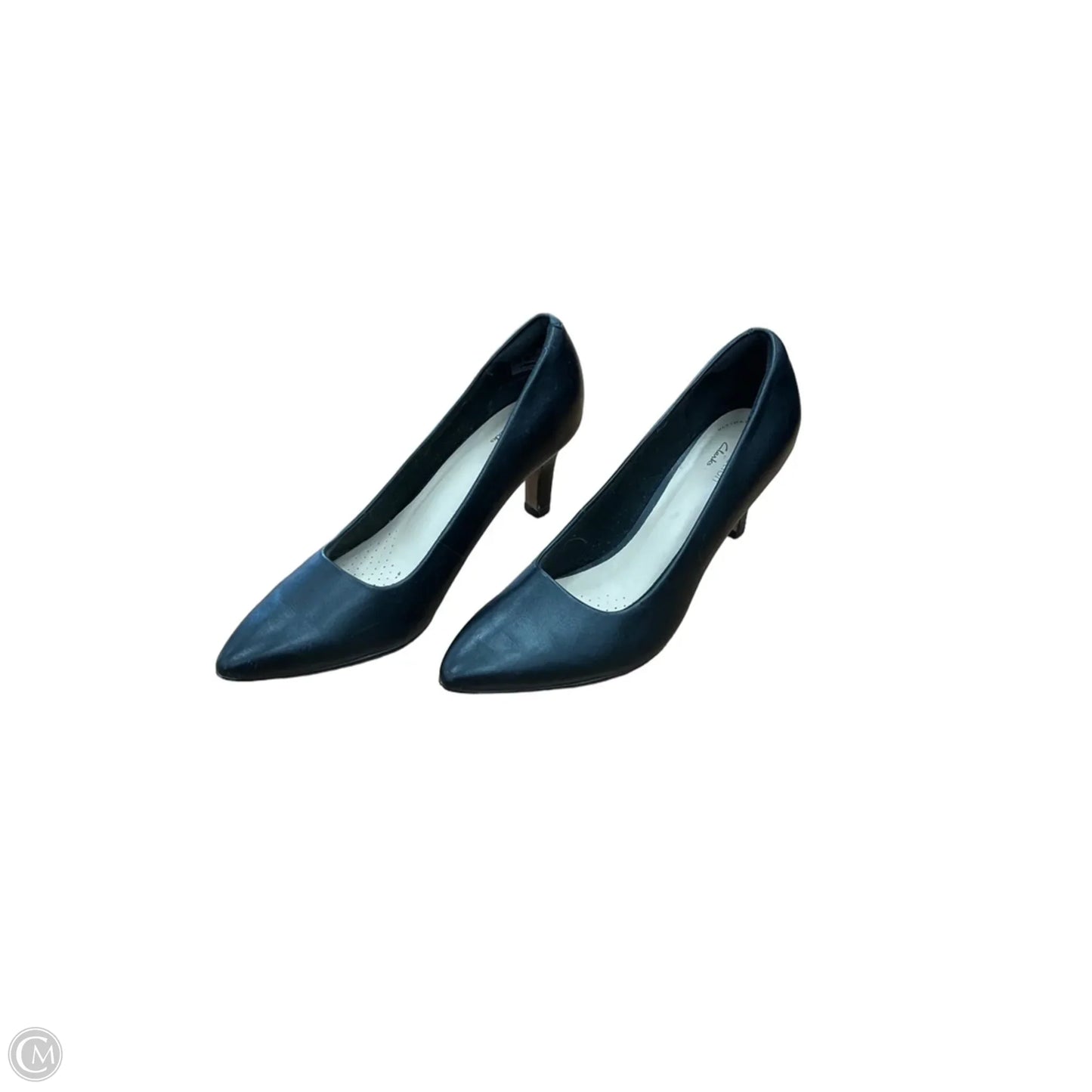 Shoes Heels Kitten By Clarks In Black, Size: 8