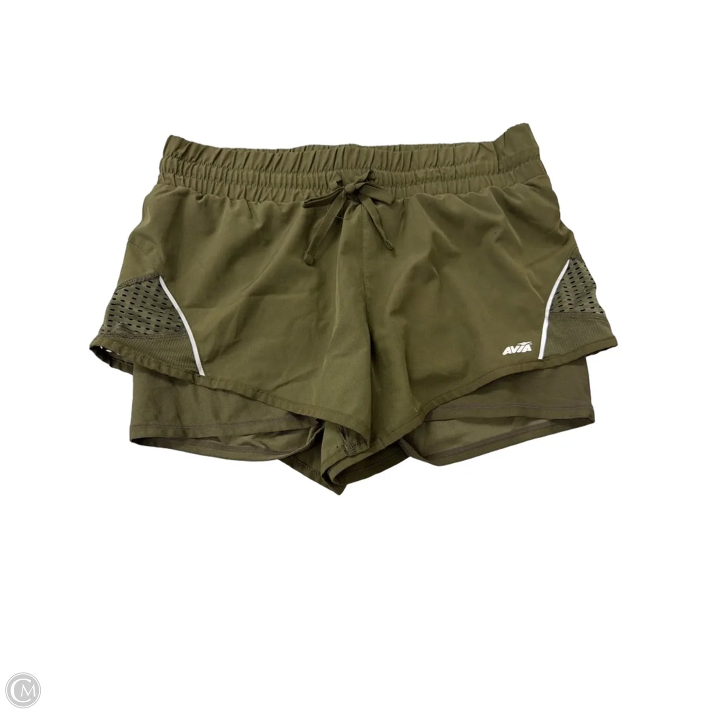 Athletic Shorts By Avia In Green, Size: M
