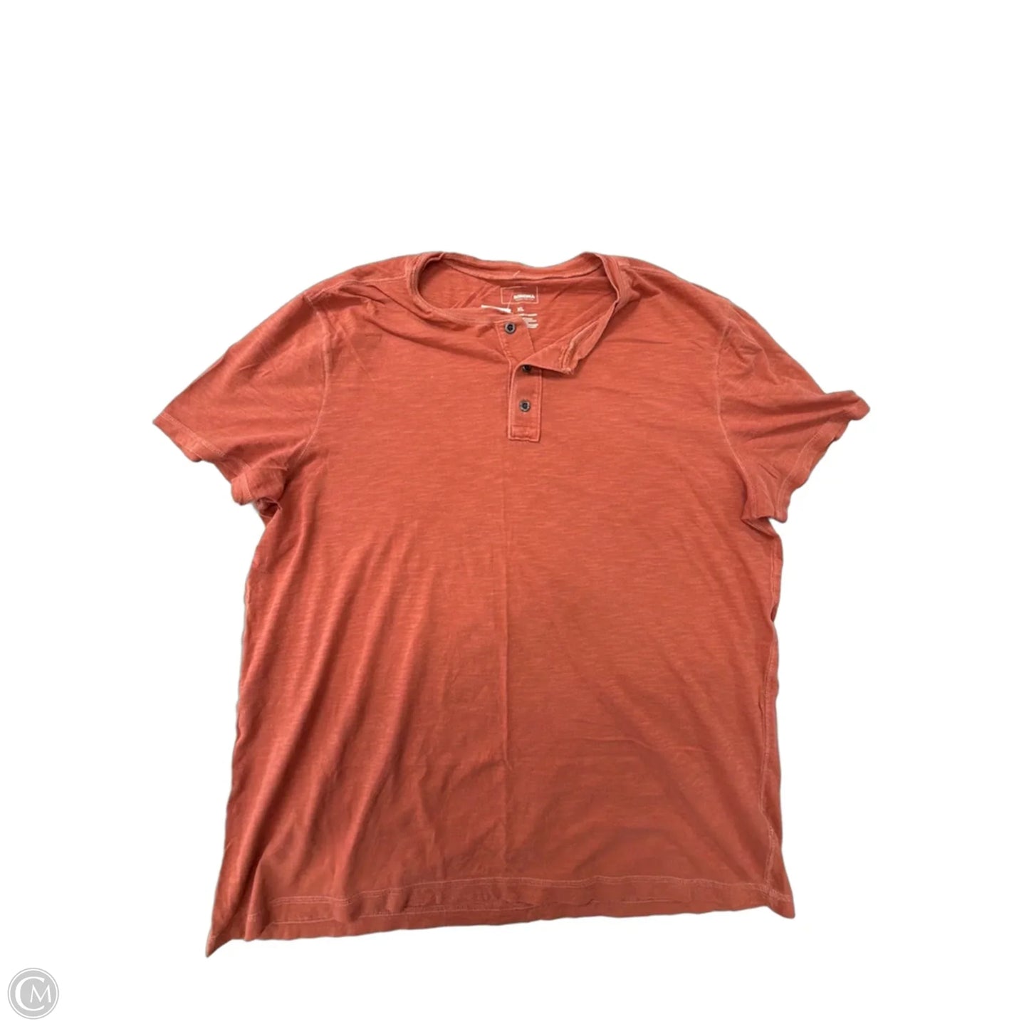 Top Short Sleeve By Sonoma In Orange, Size: Xl