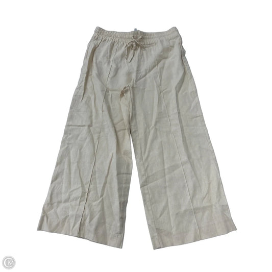 Pants Linen By Anne Klein In Yellow, Size: 8