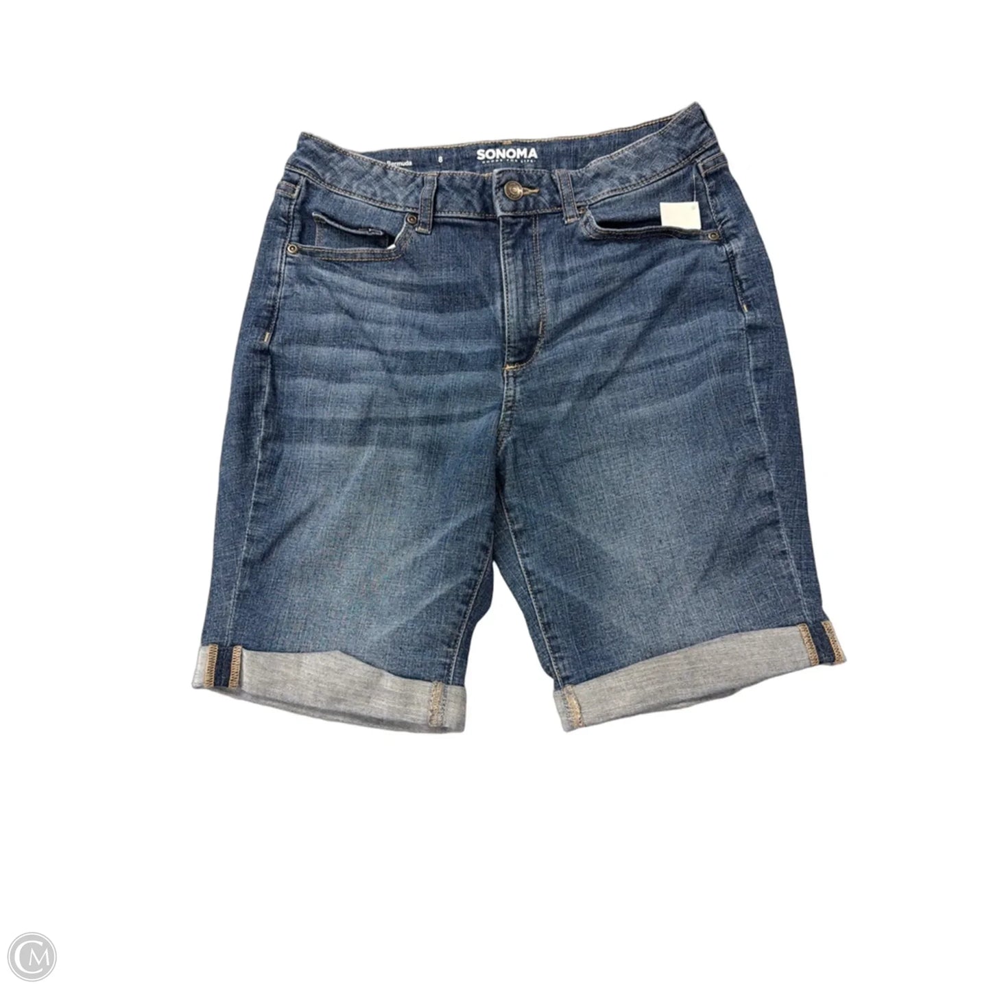 Shorts By Sonoma In Blue Denim, Size: 8