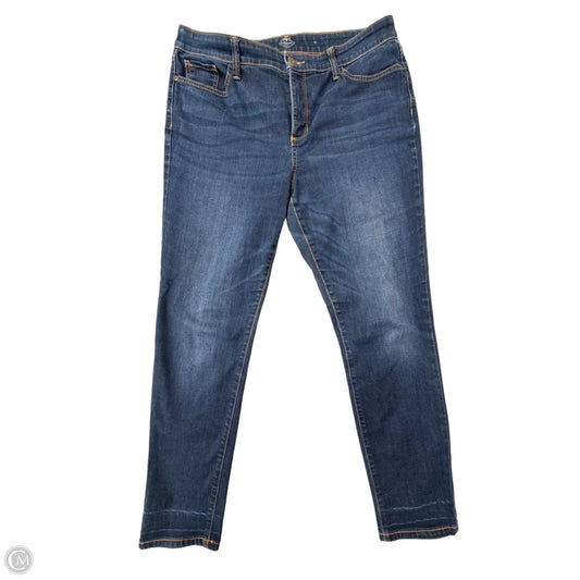 Jeans Skinny By St Johns Bay In Blue Denim, Size: 14