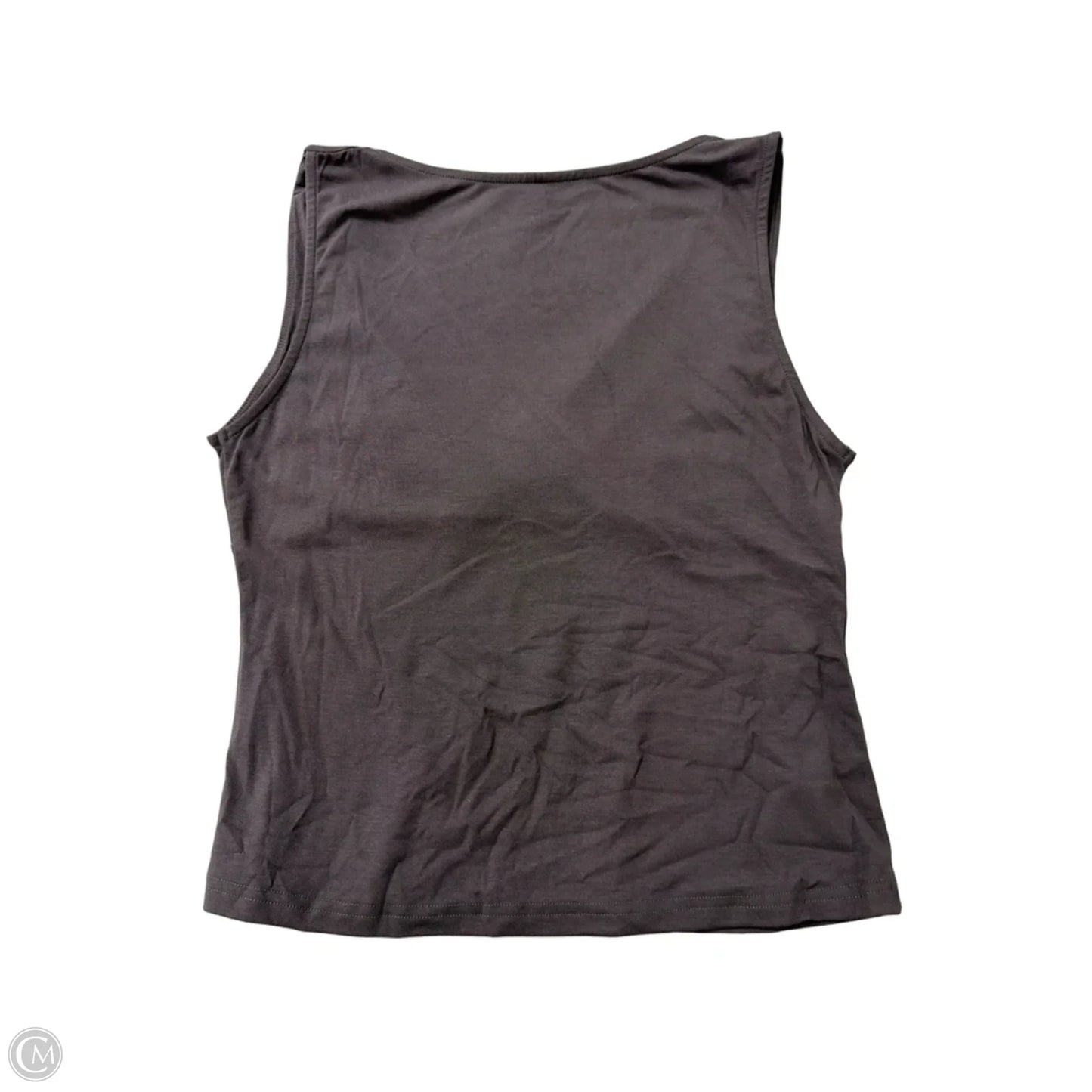Top Sleeveless By Ogl In Grey, Size: Xl