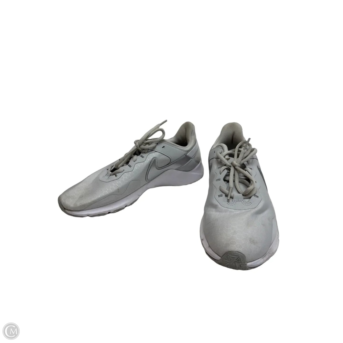 Shoes Athletic By Nike In Grey, Size: 12