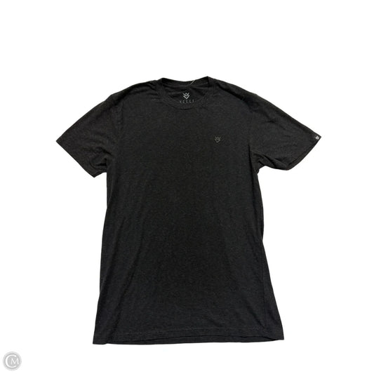 Athletic Top Short Sleeve By Clothes Mentor In Black, Size: M
