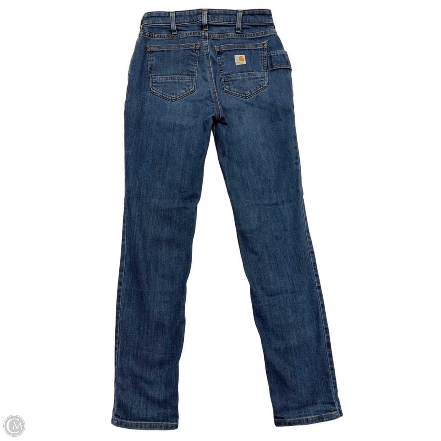 Jeans Straight By Carhartt In Blue Denim, Size: 2