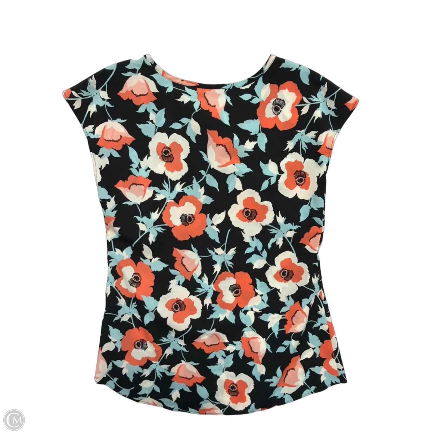 Top Sleeveless By Talbots In Floral Print, Size: L