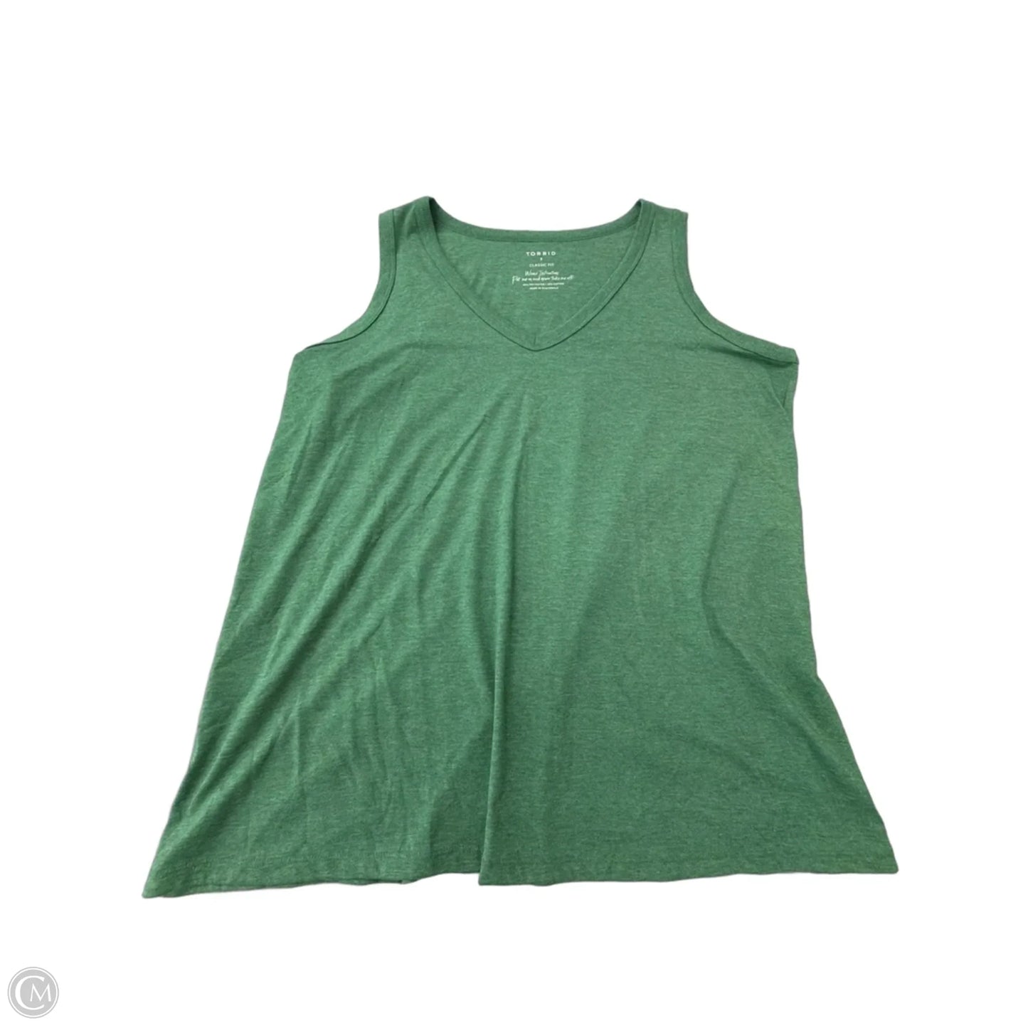 Tank Top By Torrid In Green, Size: 3x