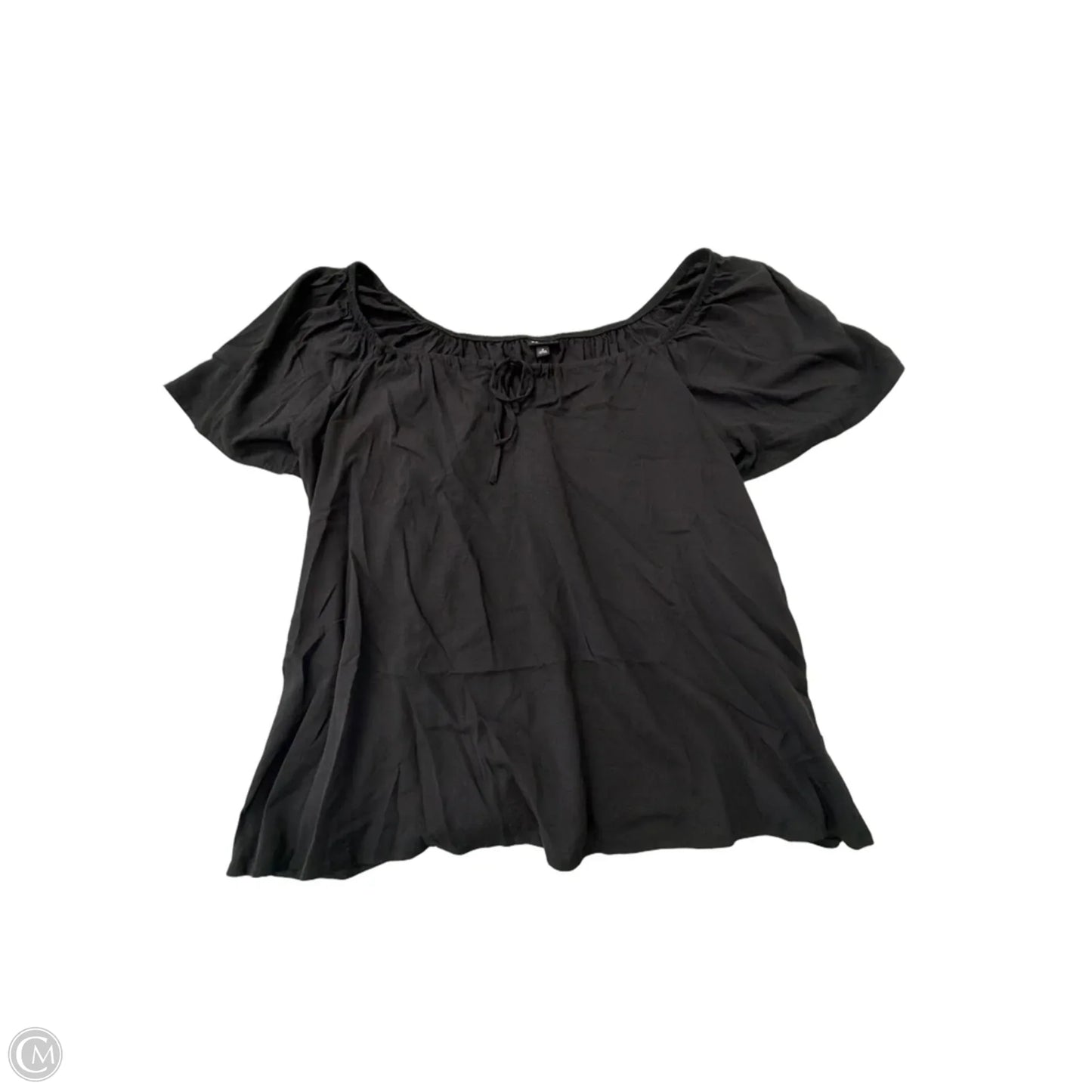 Top Short Sleeve By Torrid In Black, Size: 2x