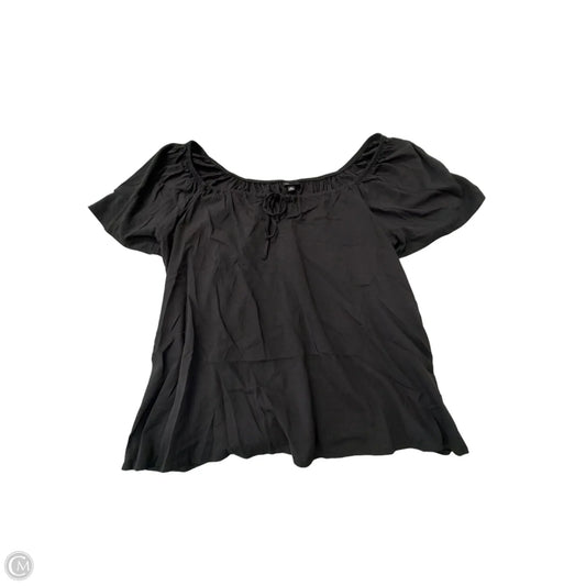 Top Short Sleeve By Torrid In Black, Size: 2x