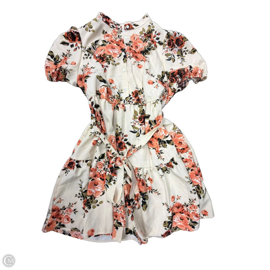 Dress Casual Midi By Shein In Floral Print, Size: 3x