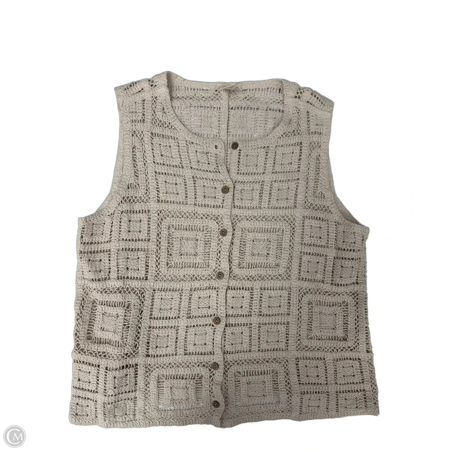 Vest Other By Ultra Pink In Tan, Size: L