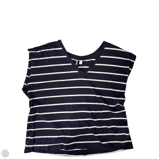 Top Sleeveless By Nordstrom In Striped Pattern, Size: L