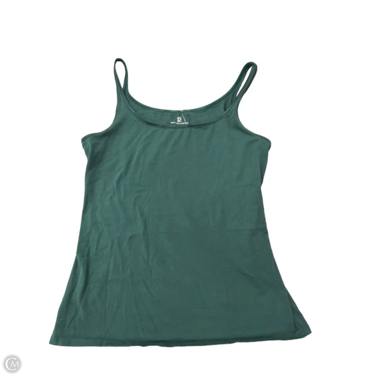 Tank Top By New York And Co In Green, Size: M