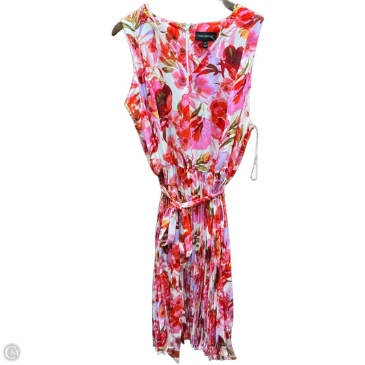 Dress Casual Midi By Lane Bryant In Floral Print, Size: 2x