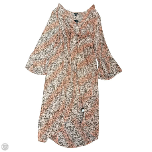 Tunic Long Sleeve By Torrid In Animal Print, Size: 2x