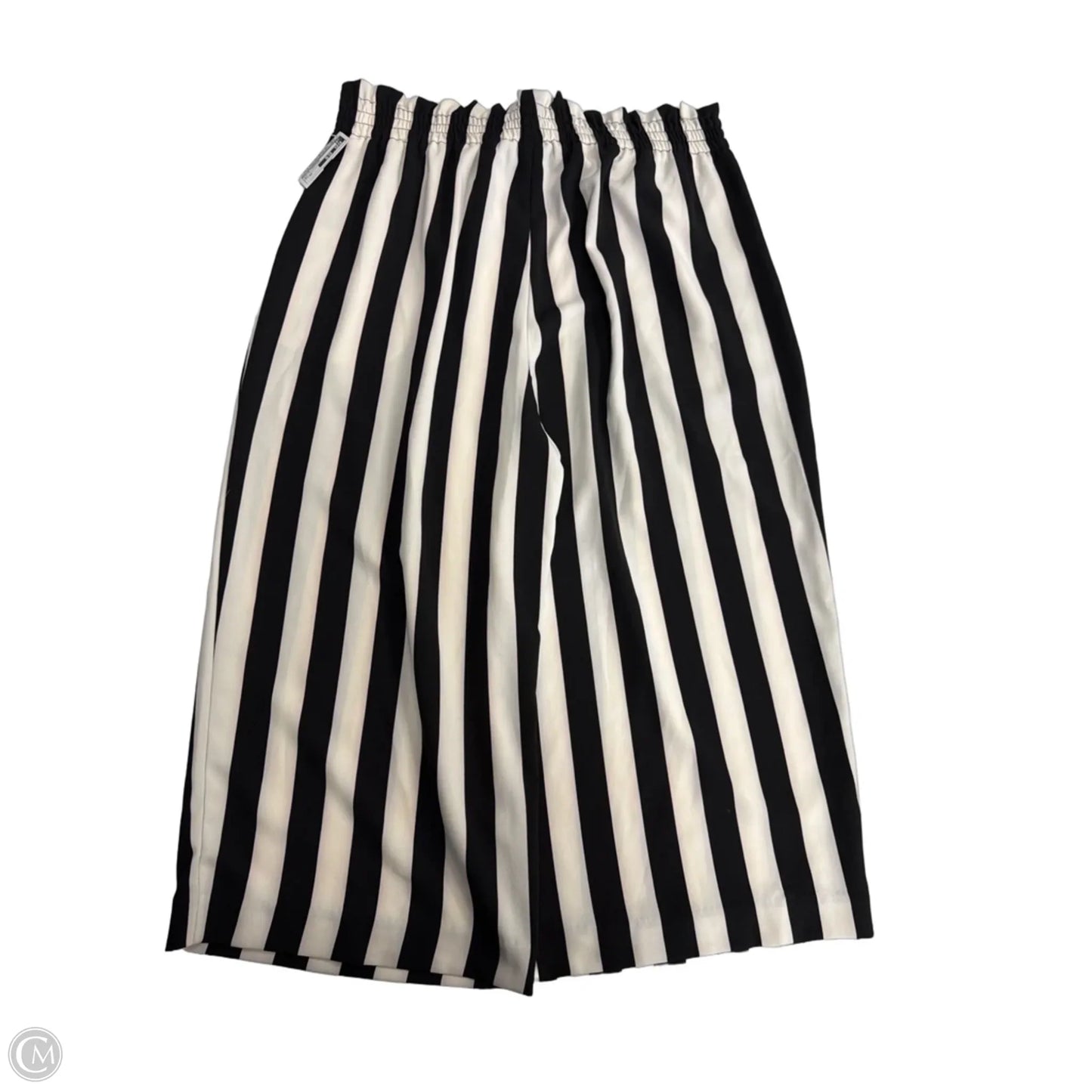 Pants Cropped By Worthington In Striped Pattern, Size: 8p