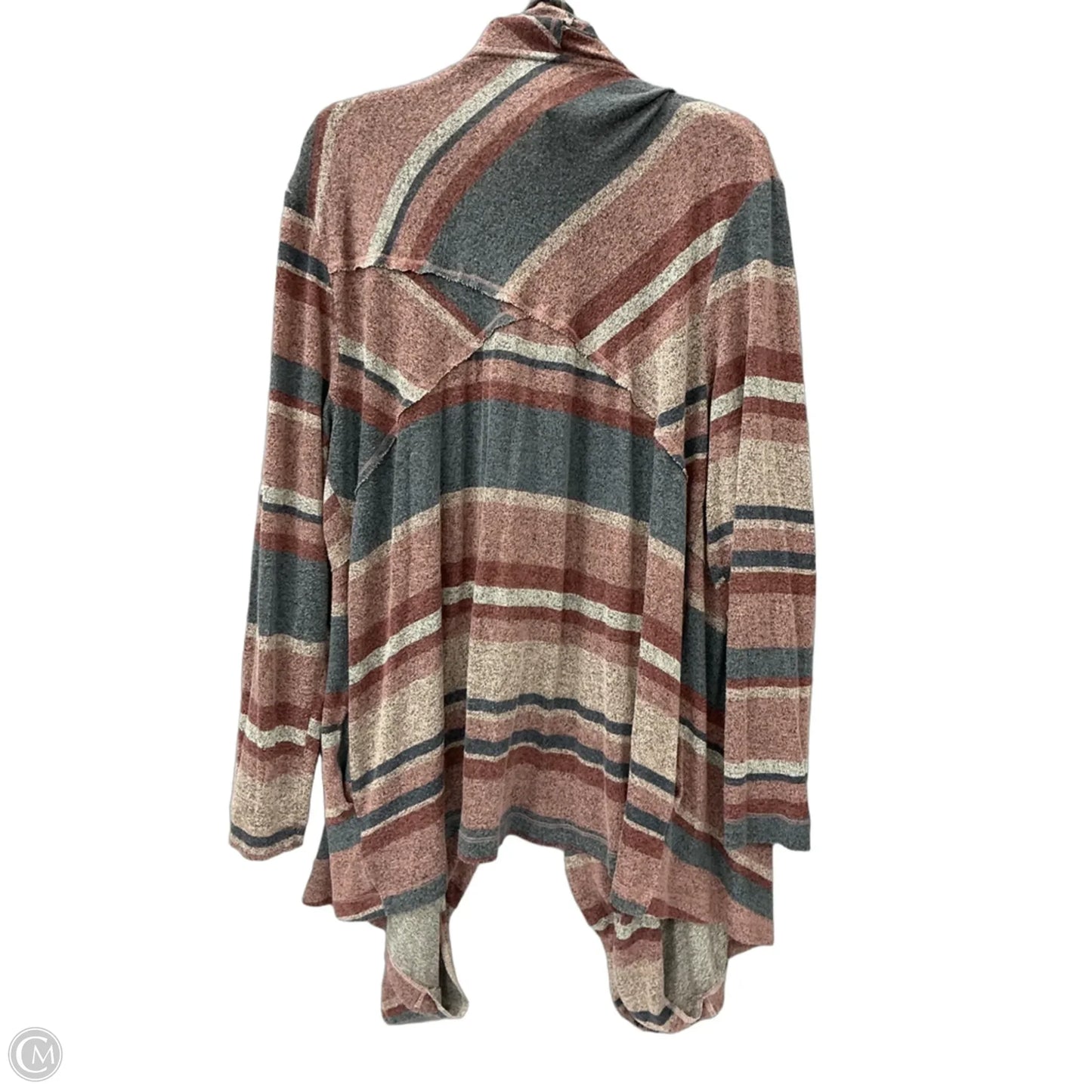Cardigan By Maurices In Striped Pattern, Size: 2x