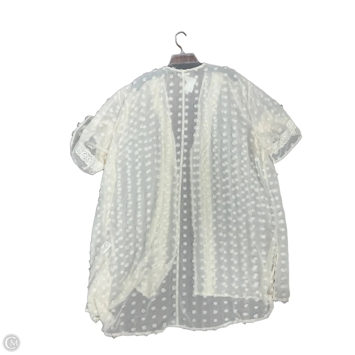 Kimono By Maurices In Cream, Size: 2x