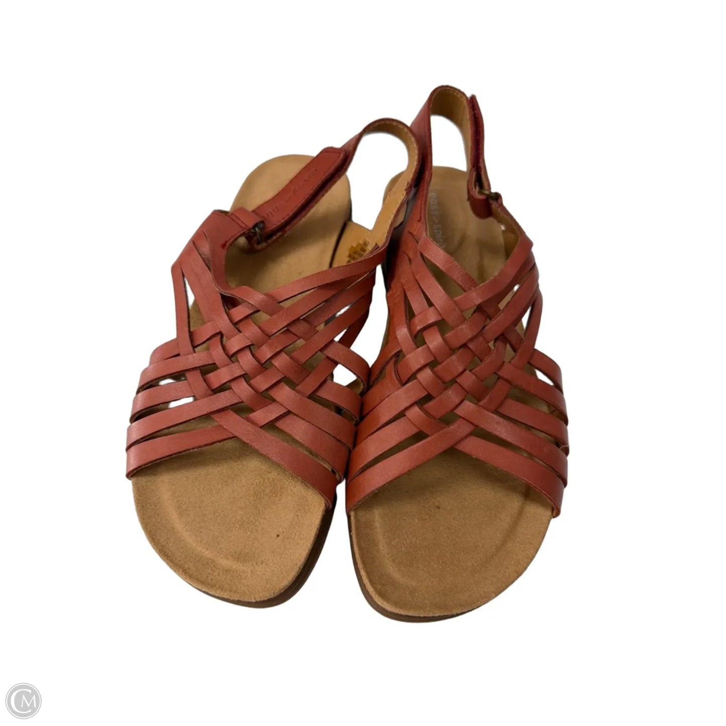 Sandals Flats By Easy Spirit In Brown, Size: 8.5