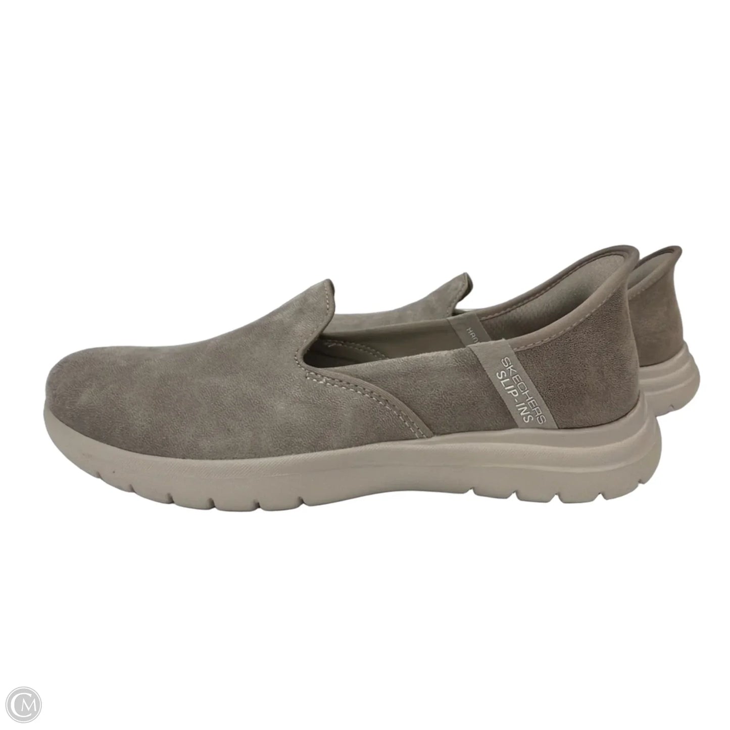 Shoes Flats By Skechers In Grey, Size: 8