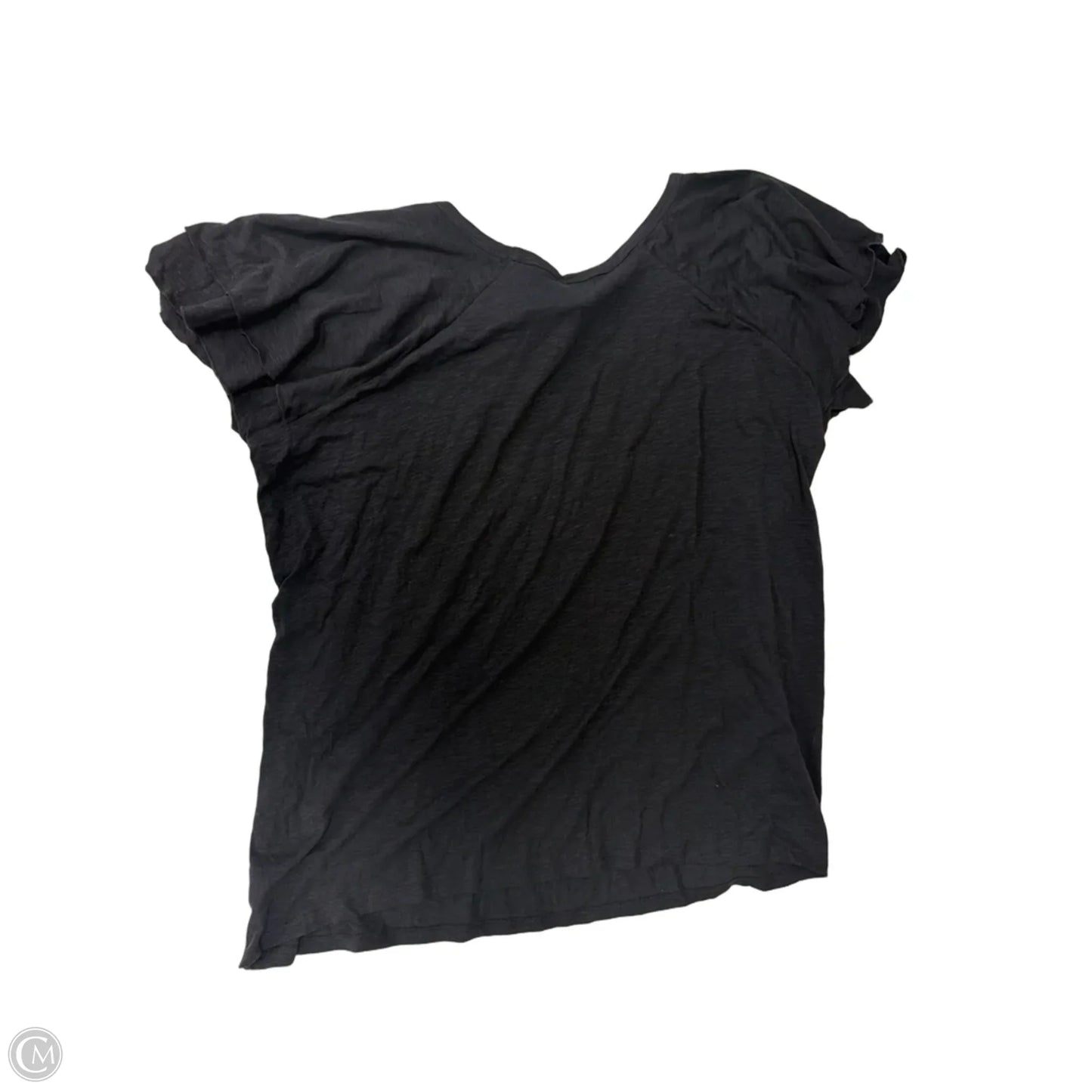 Top Short Sleeve Basic By Torrid In Black, Size: 3x
