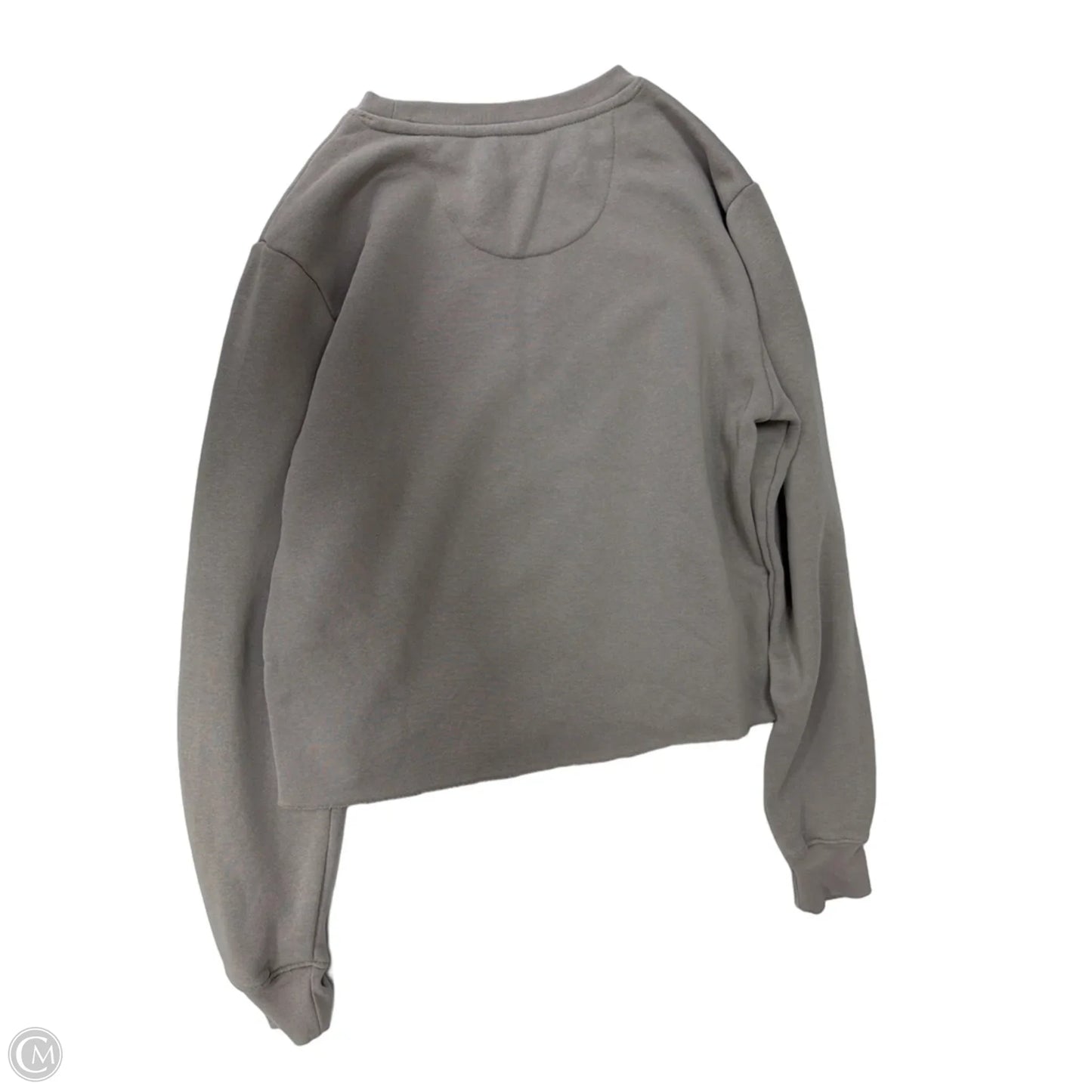 Sweatshirt Crewneck By Clothes Mentor In Grey, Size: S