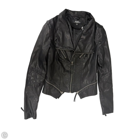 Jacket Moto By Lulus In Black, Size: S