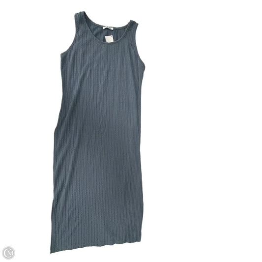 Dress Casual Midi By Ekouaer In Blue, Size: S