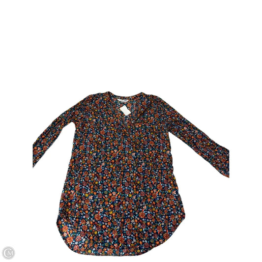 Top Long Sleeve By Old Navy In Floral Print, Size: M
