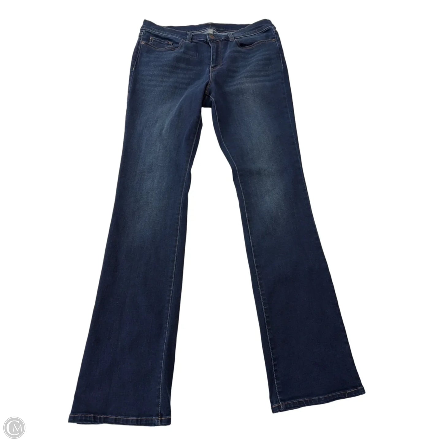 Jeans Boot Cut By New York And Co In Blue Denim, Size: 14