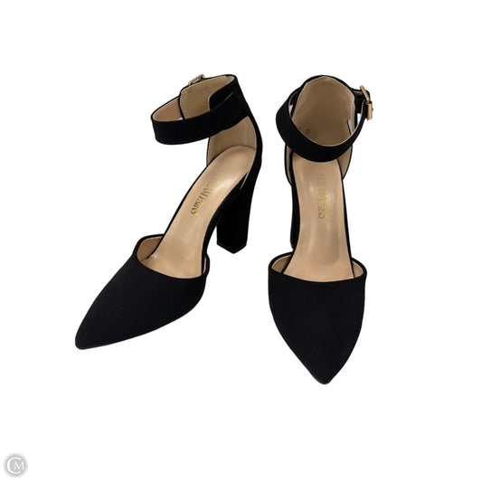Shoes Heels Block By Dream Pairs In Black, Size: 6