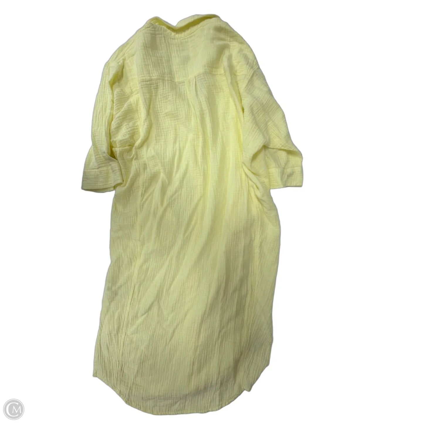 Dress Casual Midi By Universal Thread In Yellow, Size: S