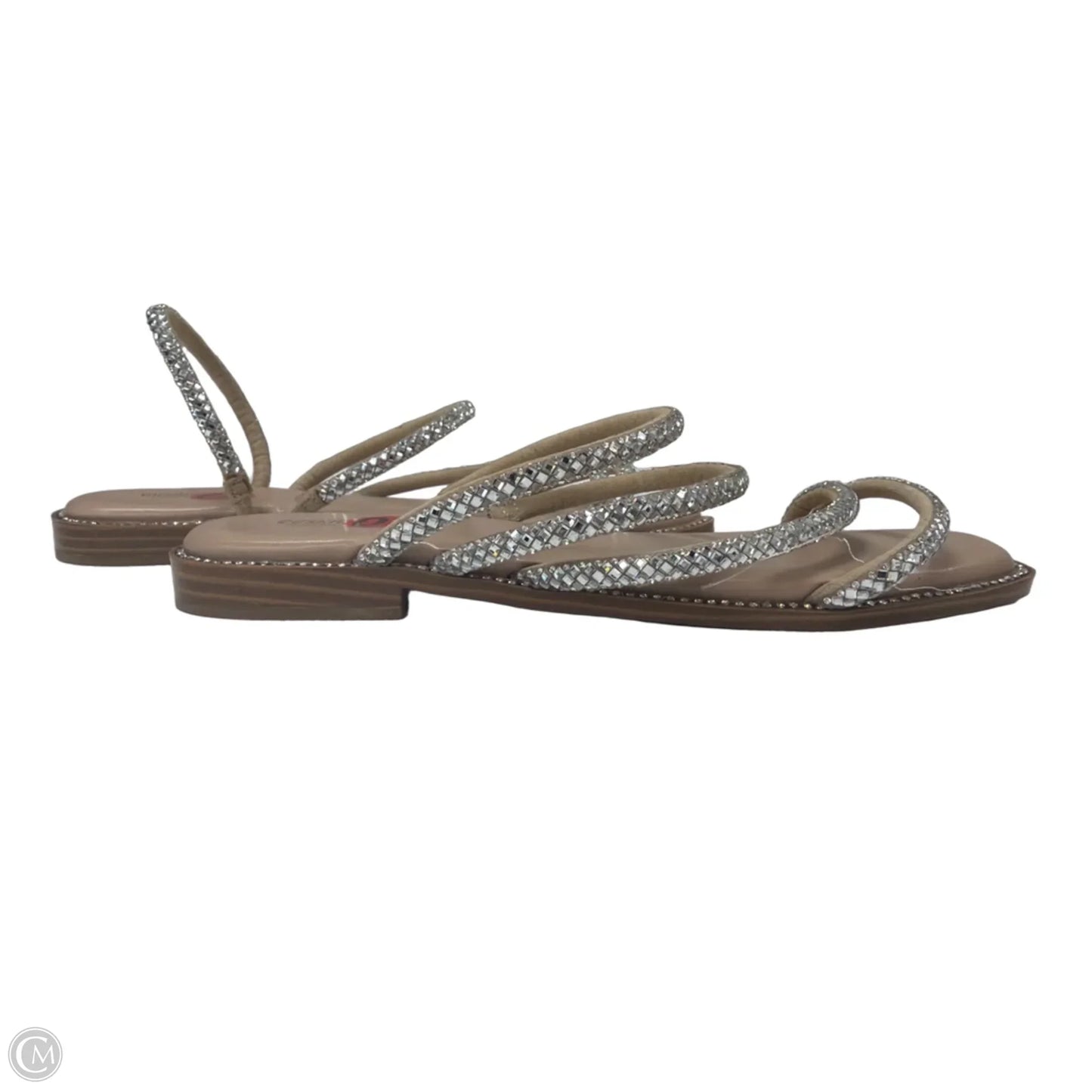 Sandals Flats By Cushionaire In Tan, Size: 10