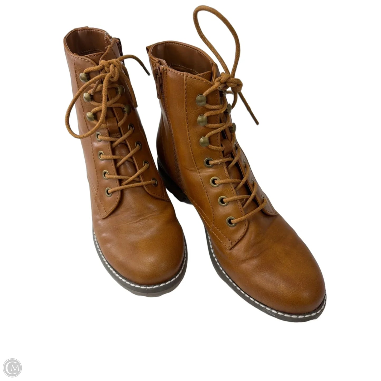 Boots Ankle Flats By Sonoma In Brown, Size: 7.5