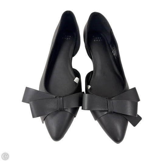 Shoes Flats By A New Day In Black, Size: 7.5