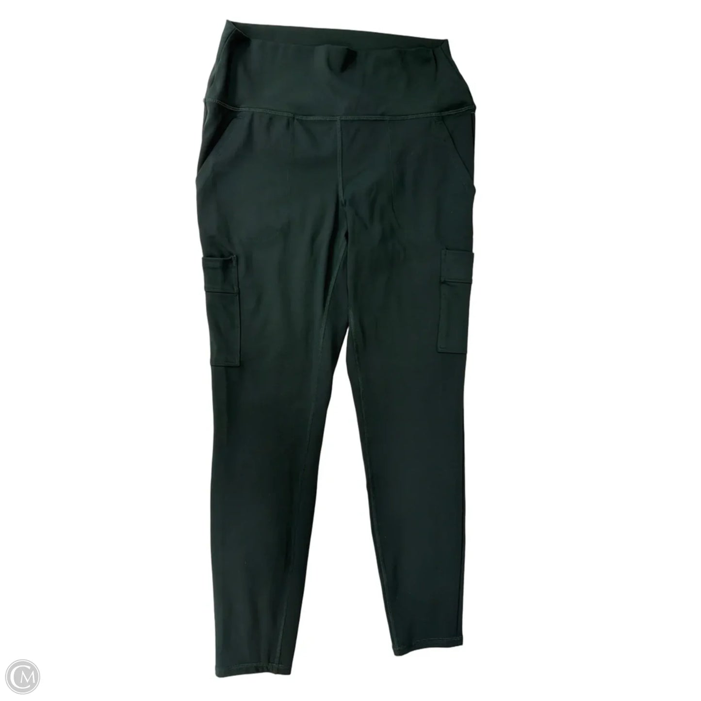 Athletic Leggings By Avalanche In Green, Size: L