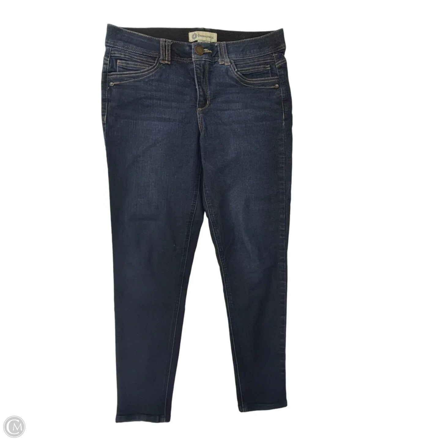 Jeans Skinny By Democracy In Blue Denim, Size: 10