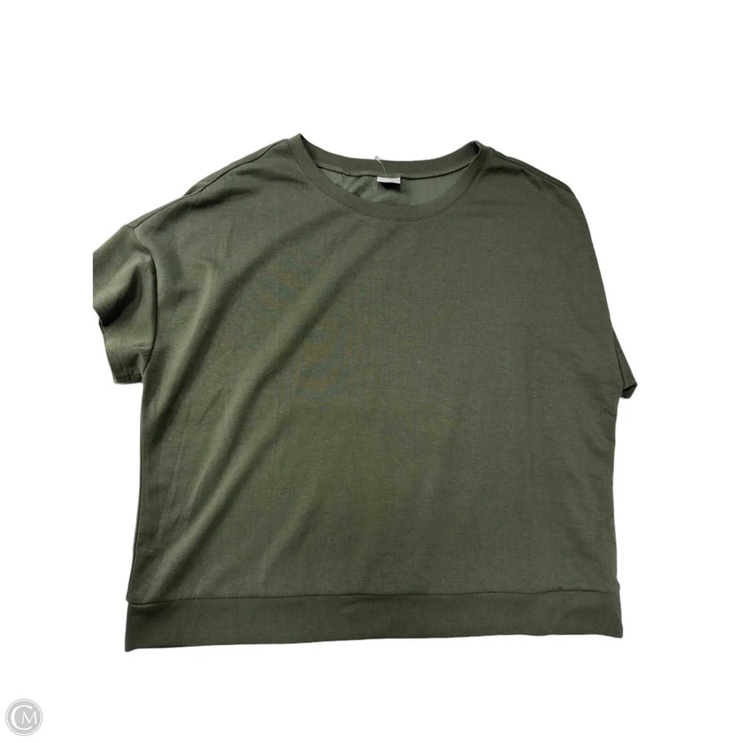 Top Short Sleeve By Clothes Mentor In Green, Size: Xl