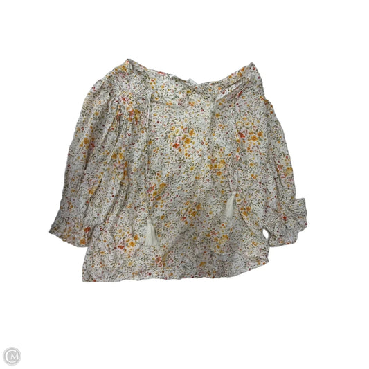 Top Long Sleeve By Clothes Mentor In Floral Print, Size: Xl