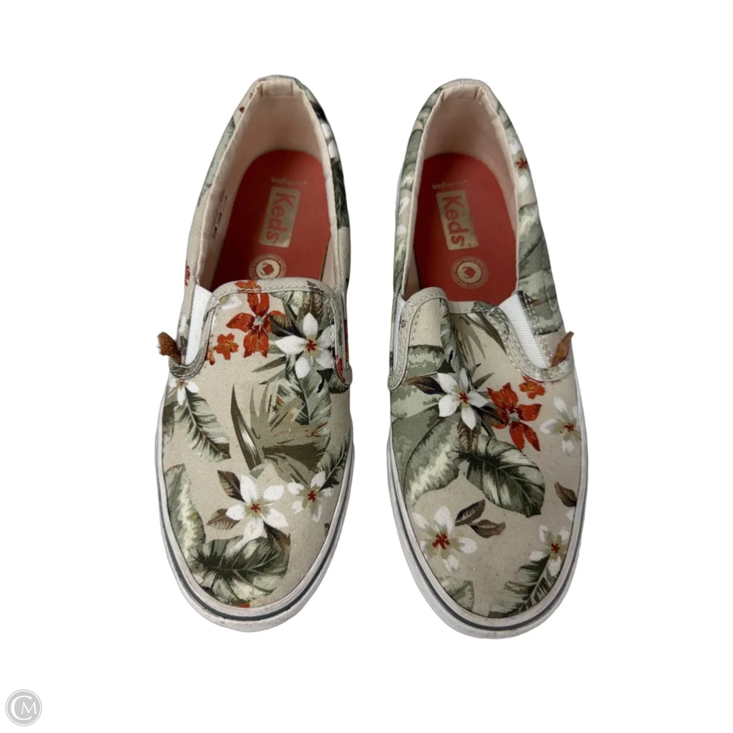 Shoes Flats By Keds In Floral Print, Size: 6